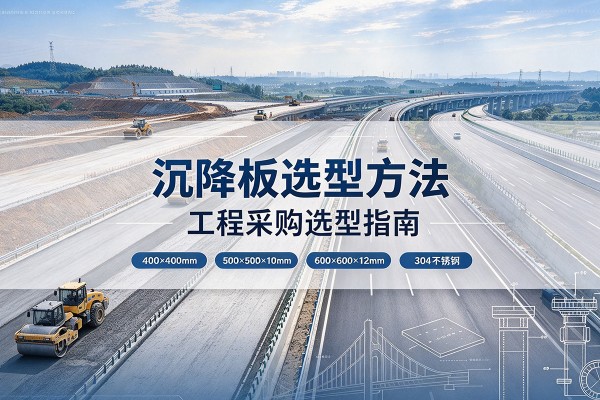 汉台沉降板选择方法