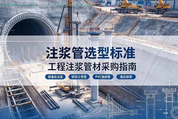 汉台注浆管选型标准