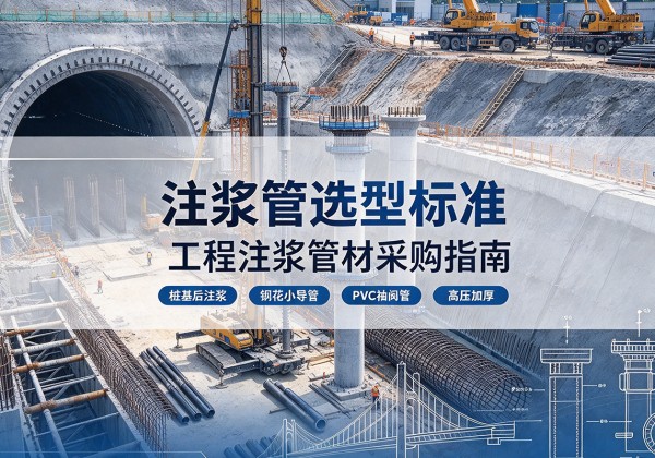 汉台注浆管选型标准